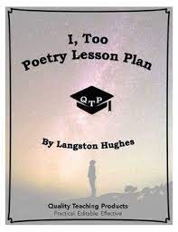 Pin By Tess Garcia On Teaching Langston Hughes Lessons Poetry Lesson Plans Poetry Lessons