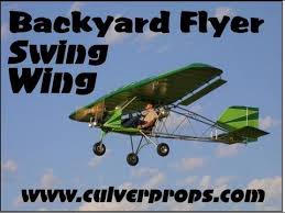 To view the pictures, images of the backyard flyer swing wing click on the smaller images and they will enlarge. Backyard Flyer Swing Wing Part 103 Legal Ultralight Aircraft From Valley Engineering Youtube
