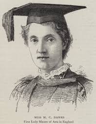 Image of Miss Florence Higgins, the First Lady to receive the Degree by  English Photographer, (19th century)