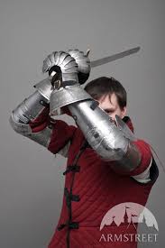Angela Jeff Van Dyck We Are All One Medieval Western Arms Armor Etched Sca Paladin Western Armor Armor Arm Armor