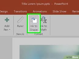 Now, choose the custom path option (highlighted in red within figure 1 ). 3 Ways To Draw Using Powerpoint Wikihow