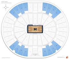 65 Competent Crisler Arena Seating Chart Rows