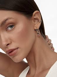Buy Earring Tina Silver in Dubai, UAE
