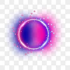 Red And Blue Trendy Neon Style Abstract Shining Circle Sparkling Light Effects Png Vector Shining Circle Red Blue Png And Vector With Transparent Background In 2021 Blue Neon Lights Circle