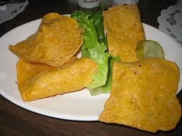 As the burger hits the grill, cooks lay four slices of. Fried Cheese At Shady Glen