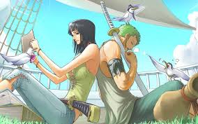 One piece has already given us various wallpapers for your mobile, like this one made with shadows of the straw men or this one, . 2831508 1680x1050 Roronoa Zoro Nico Robin One Piece Seagulls Wallpaper Jpg 338 Kb Cool Wallpapers For Me