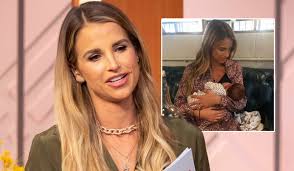 Turkey feather mohawk, price on request, mark t burke millinery. Vogue Williams Emotionally Opens Up On Breastfeeding Stigma