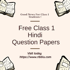 Cbse Class 1 Hindi Question Papers Class 1 Maths Question Paper Sample Paper