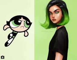 Bubbles Power Puff Girls Realistic Drawing Powerpuff Girls Fanart Powerpuff Girls Powerpuff Girl