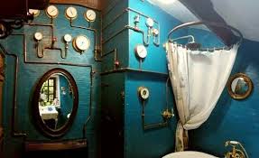 We hope this pictures will give you some good ideas for your project, you can see another items of this gallery. 25 Amazing Steampunk Bathroom Ideas In 2020 Steampunk Bathroom Steampunk Bedroom Steampunk Interior