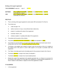 Maybe you would like to learn more about one of these? 32 Free Child Support Agreement Templates Pdf Ms Word
