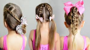 Braided hairstyles little girl, cute braided hairstyl. 5 Minute Girl S Hairstyle 3 Easy Toddler Hair Ideas Youtube