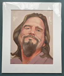 The Big Lebowski ,original Oil Painting