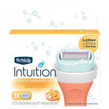 $8.97 new walmart $16.99 3rd party amazon.com. Schick Intuition Revitalizing Moisture Women S Razor Refills 3 Ct Walmart Com Walmart Com