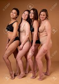 Standing back fat young woman in black panties. Beautiful Fat Girls In Black Lingerie On Pink Background Body Stock Photo Picture And Royalty Free Image Image 156807493