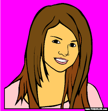 Printable selena gomez celebrity coloring page. Selena Gomez Coloring Page Selena Selena Gomez Pictures Selena Gomez