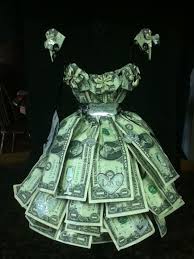 A Money Wedding Dress Great For Any Wedding Money Dress Money Gift Wedding Gift Money