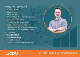 Unser Kandidat: Robin Geyer