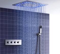 Polished chrome shower head shower arm handheld shower head bracket 1.5 m hose. Top 10 Best Ceiling Mounted Shower Head Reviews 2021