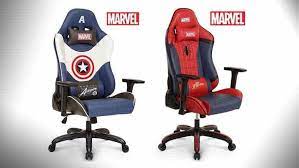 premium marvel gaming chair spider man captain america more gamingchair gaming chair chair marvel room
