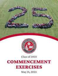 Class of 2025 Commencement Program by MDScarletandGray