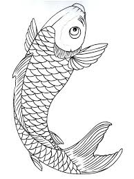 Koi fish coloring pages free fishes bible loaves and cartoon page p. Koi Fish Coloring Page 1001coloring Com