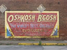 Oshkosh B Gosh Ghost Sign Freelandville In Ghost Signs Painted Signs Wall Signs
