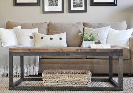 Diy industrial wooden coffee table. 21 Homemade Coffee Table Plans You Can Diy Easily