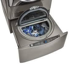Turn the washing machine off and unplug it. Kenmore Elite 51993 29 1 0 Cu Ft Pedestal Washer Metallic Silver Kenmore