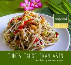 Tumis Tauge Ikan Asin Tumis Resep Tumis Resep