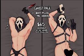 Ghost Face Dakimakura / Body Pillow Scream NSFW 18 - Etsy