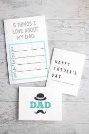 There are four designs to choose from. Free Printable Father S Day Cards Aubree Originals