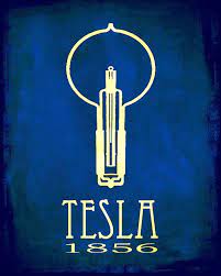 5x7 Steampunk Science Art Print 5 Rock Star Scientist Physics Etsy Nikola Tesla Science Poster Science Art