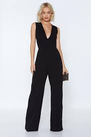 Plunging Neckline Jumpsuits Shop The World S Largest Collection Of Fashion Shopstyle