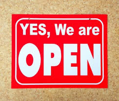 Yes, we are open font used: Free Financing On A New Business Sign