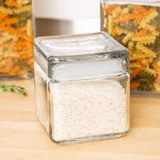 Find many great new & used options and get the best deals for anchor hocking 85754 stackable square jar at the best online prices at ebay! Anchor Hocking 85587r 1 Qt Clear Stackable Square Glass Jar 4 Case