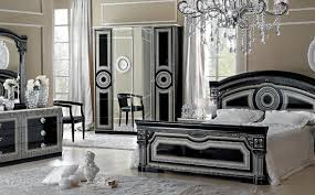 Black And Silver Bedroom Set Aida Black Silver Queen Size Bed Aida Camelgroup Italy Modern Beds Black And Silver Bedroom Silver Bedroom Italian Bedroom Sets