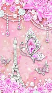Pin By Mahnoor Ameer On Etiket Pink Glitter Wallpaper Bling Wallpaper Pink Wallpaper Iphone