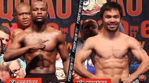 Pacquiao hit back at mayweather, who accused the pacman of fighting out of necessity and added: Floyd Mayweather Vs Manny Pacquiao Full Weigh In Face Off Video Youtube