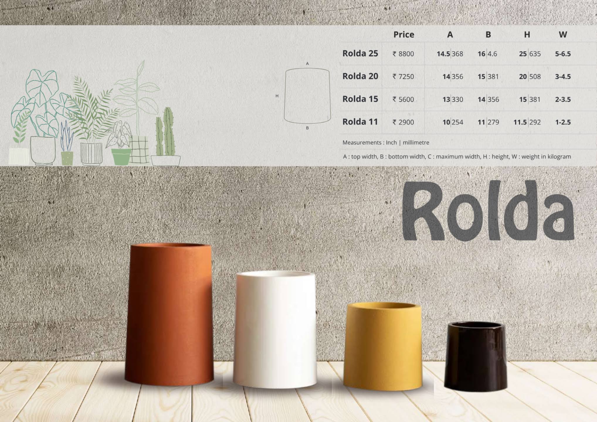 Rolda - 11" to 25" product image