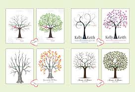 Downloadable fingerprint tree guestbook offbeat bride. 2021 Signature Only Wedding Fingerprint Tree Guest Book Stretched Canvas Prints Alternative Wedding Guest Book From Wewedding 22 53 Dhgate Com