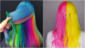 أغرب ألوان صبغات شعر للبنات 2020 هل تستطيعين فعلها صبغات شعر بنات جنو hair styles hair wrap hair