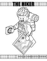 Minifigures Series True North Bricks Lego Coloring Pages Coloring Pages Doodle Coloring