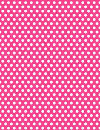Instant Download Minnie Mouse Hot Pink Polka Dot Background Digital Paper Birthday Party Supplies Pink Polka Dots Background Minnie Mouse Border Minnie Party