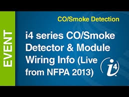 When dangerous amounts of co are detected, the co1224t detector alerts residents by. Co Smoke I4 Series Co Smoke Detector Module Wiring Info Live From Nfpa 2013 Youtube
