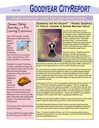 2005 04 goodyear city report by City of Goodyear