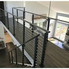 ☎ feel free to contact us!☎ Stainless Steel Railing Systems With Square Post Handrail Black Color Buy Stainless Steel Railing Systems Grade 304 Stainless Steel Pipe For Balcony Railing Prices Wrought Iron Railing Product On Alibaba Com