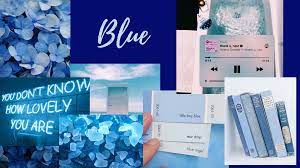 Blue Aesthetic Desktop Wallpaper Background For Macbook Windows Aesthetic Desktop Wallpaper Free Wallpaper Desktop Wallpaper Pc