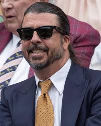 Dave Grohl and wife Jordyn Blum in the Royal Box at Wimbledon today :  r/popculturechat