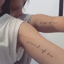 Uncommon symbol sister tattoo small. 50 Meaningful And Lovely Sister Tattoo Design Ideas Fmag Com